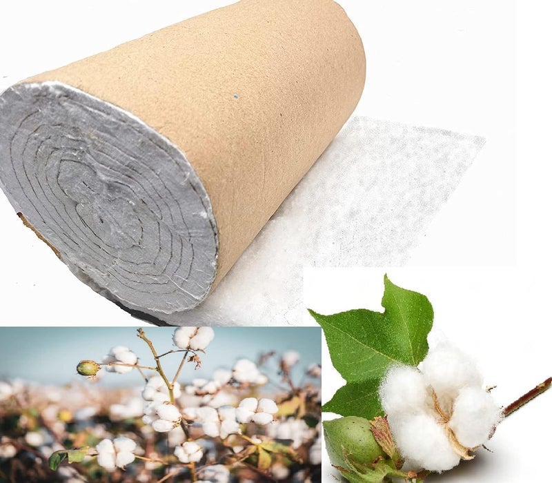 Bague Pure Smooth Cotton Roll For baby care beauty care Face Eye Care and multipurpose Quick absorbent (200 Grams) - Image 2