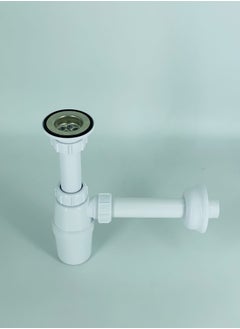 Bottle Trap Kitchen Sink Waste Trap Drain Tube 1 1/2 Inch - Made in UAE
