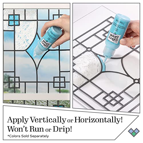 Gallery Glass Privacy Window PROMOGGPW22, Stained Glass Pattern Pack for DIY Arts and Crafts, Perfect for Beginners and Artists, 8 Ounces, 4 Piece - Image 5