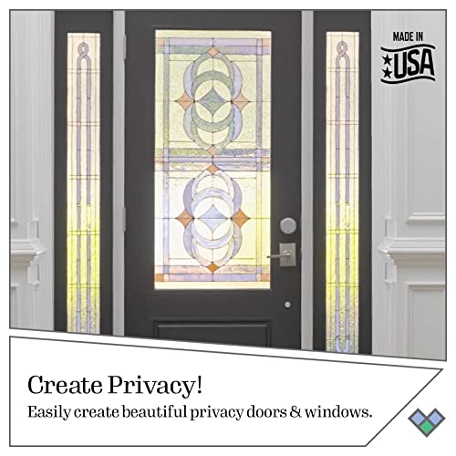 Gallery Glass Privacy Window PROMOGGPW22, Stained Glass Pattern Pack for DIY Arts and Crafts, Perfect for Beginners and Artists, 8 Ounces, 4 Piece - Image 2