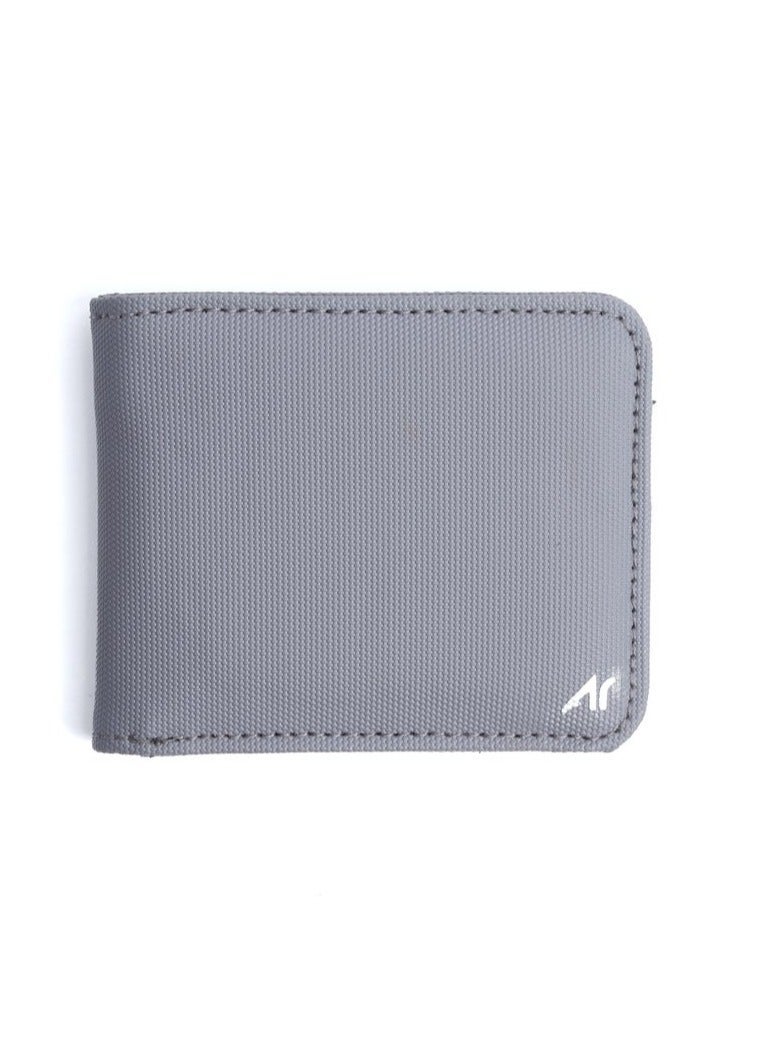 Ar supply Ar Alfa Pro by Arij Bags | Wallet, Water-Resistant Fabric, 8 Card Slots, Main Cash Pocket, Slim Pocket Design (11 × 8 cm) (Grey) - Image 1