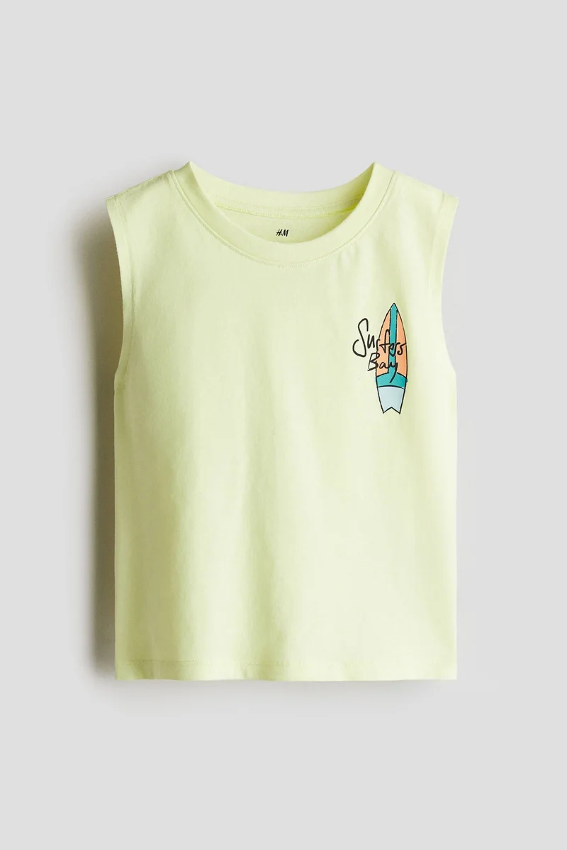 H&M Printed vest top