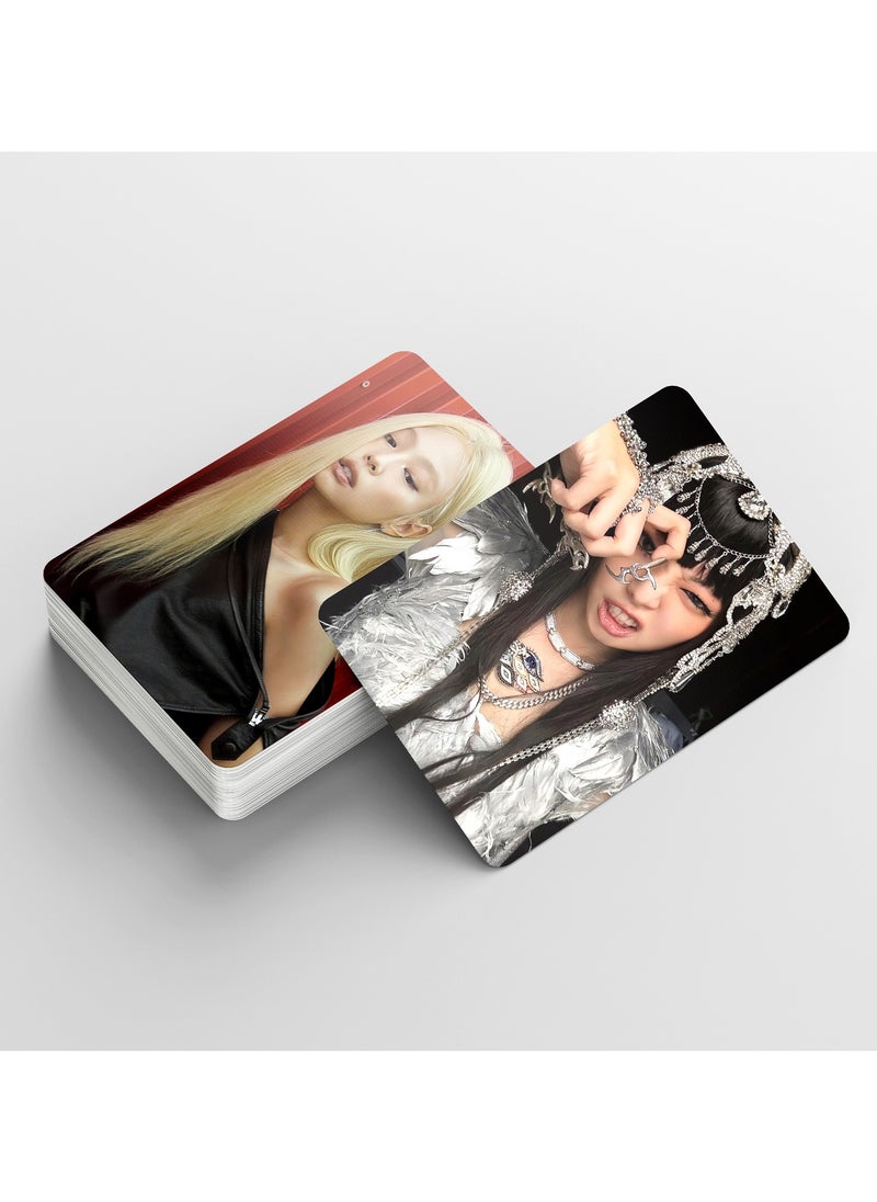 Harse 55 Piece BLACKPINK JENNIE New Single LIKE JENNIE Lomo Card  - Image 5
