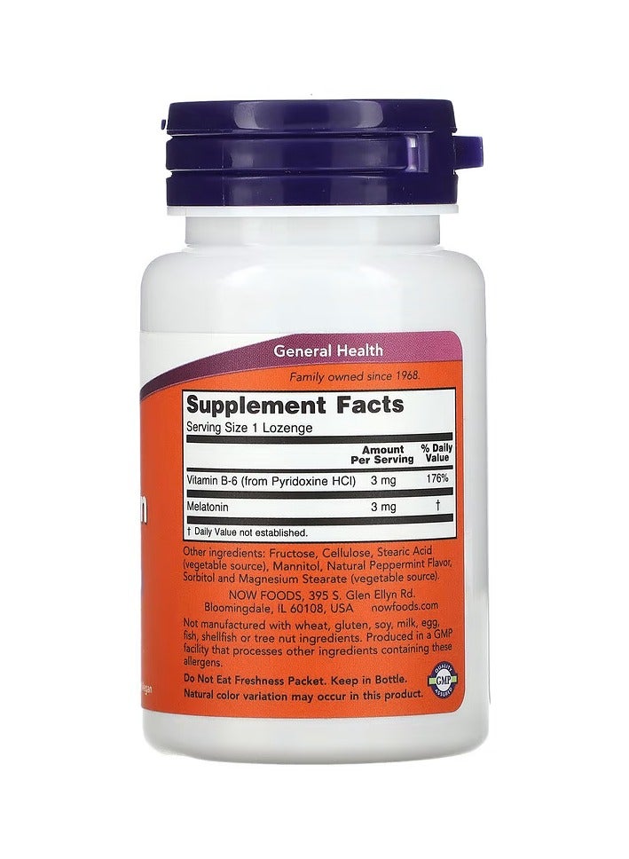 ناو ميلاتونين 3 ملجم 90 قرص استحلاب - Image 2