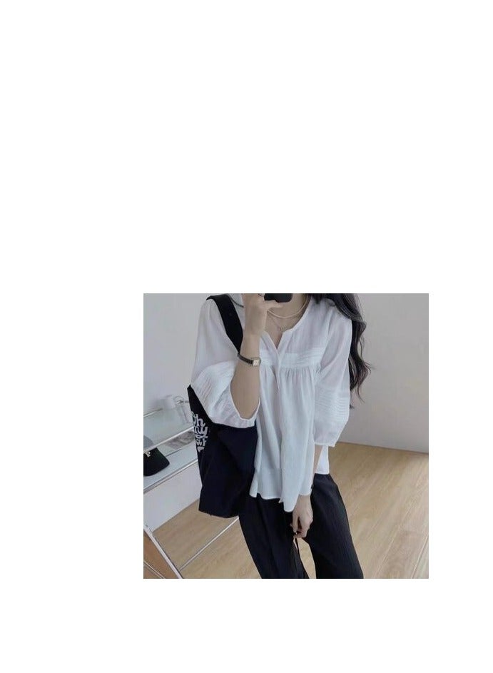 Fashionable Suit, Stylish Short Sleeved Shirt, Summer Outing Two-Piece Set - Image 3