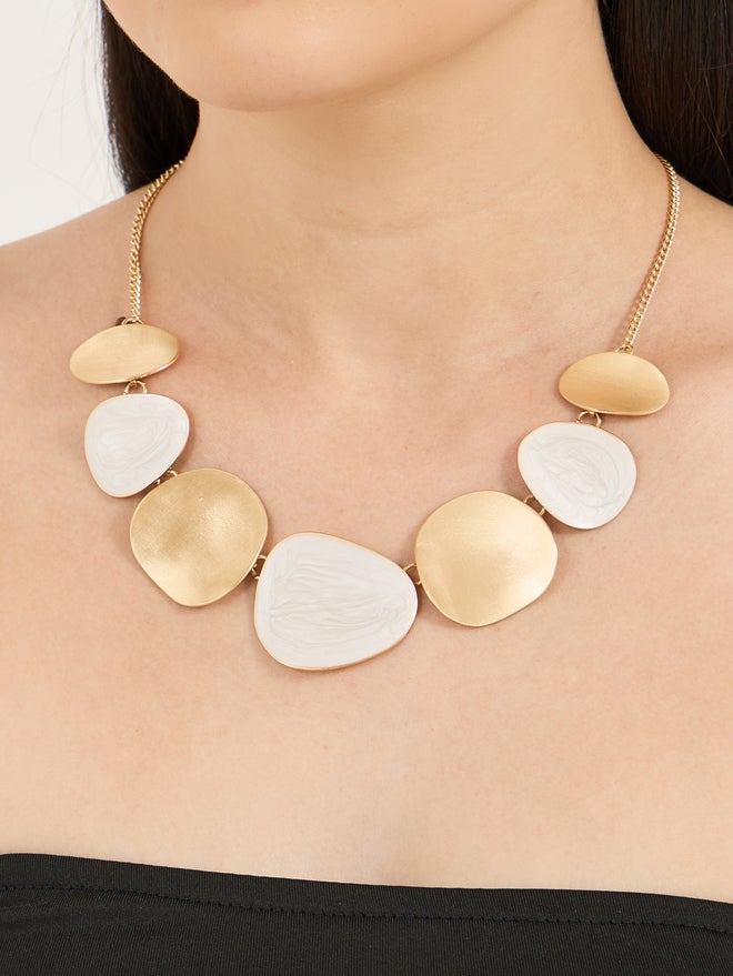 Styli Styli Two Tone Chunky Necklace  - Image 1