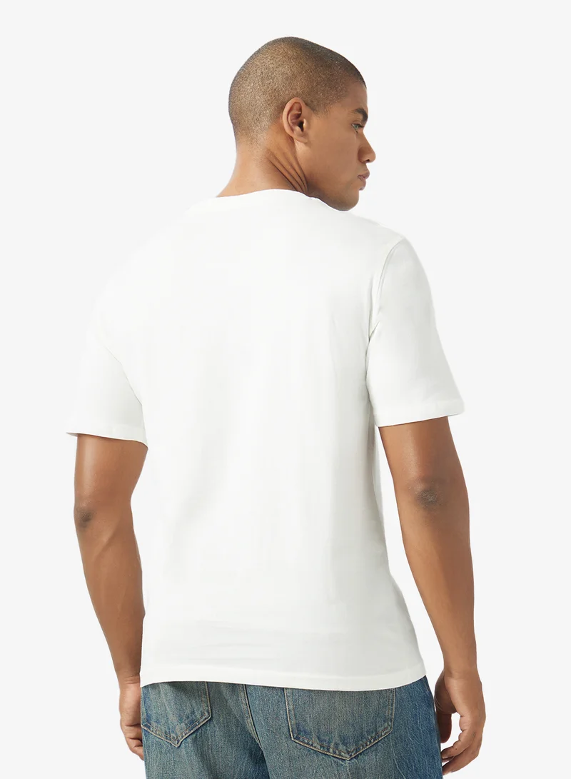 JACK & JONES  Casual Regular Fit Crew Neck T-Shirt for Men | Best Price UAE