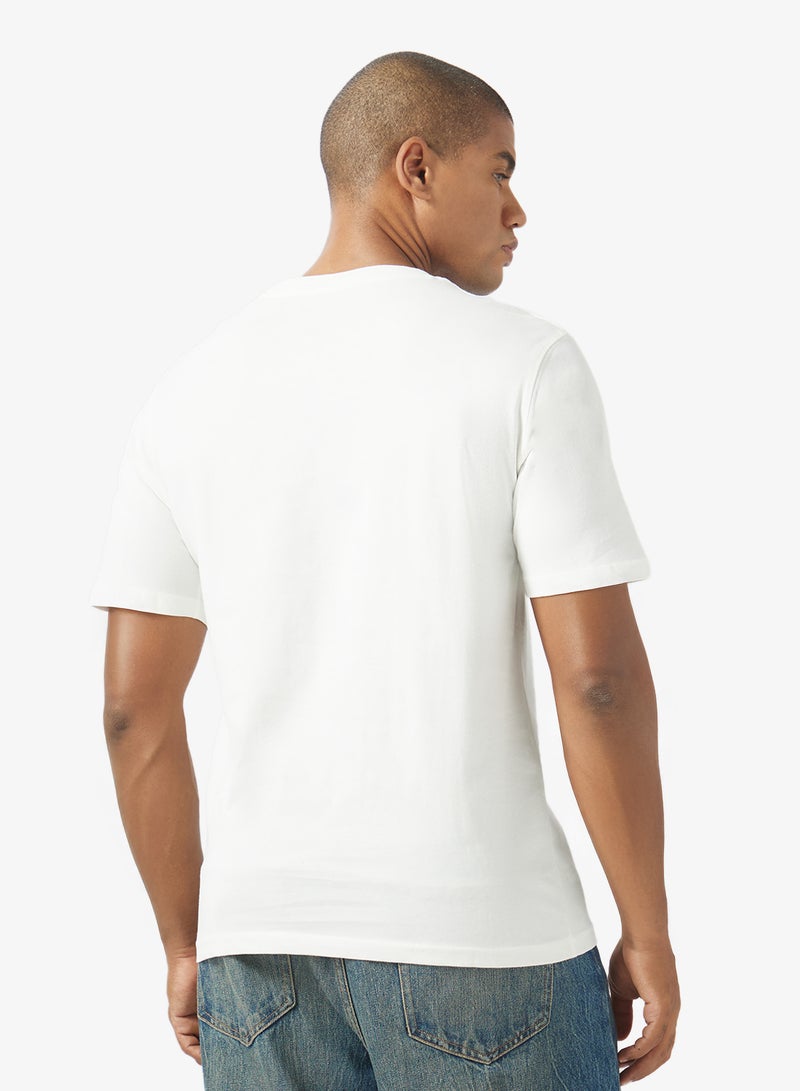 JACK & JONES Casual Regular Fit Crew Neck T-Shirt - Image 2