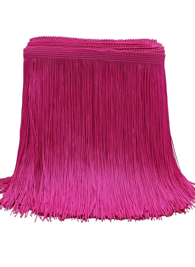 Dortrue 10 Yards of 8" Fringe Trim Tassel Sewing Trim for Clothes Accessories Latin Wedding Dress DIY Lamp Shade Decoration - Image 1