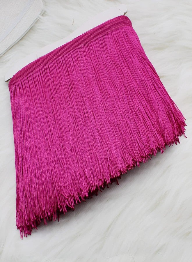 Dortrue 10 Yards of 8" Fringe Trim Tassel Sewing Trim for Clothes Accessories Latin Wedding Dress DIY Lamp Shade Decoration - Image 4