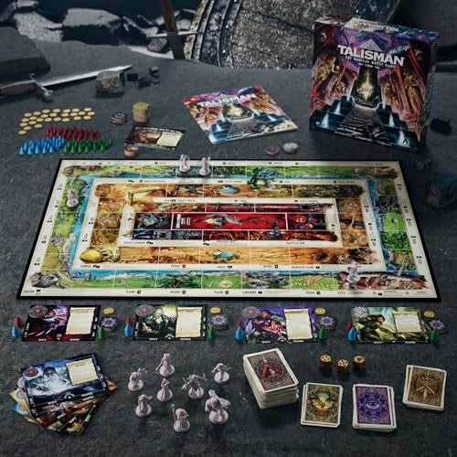 Avalon Hill Talisman The Magical Quest Board Game 5th Edition Fantasy Tabletop Adventure Games Ages 12 and Up 2 to 6 Players Roleplaying Strategy Games - Image 5