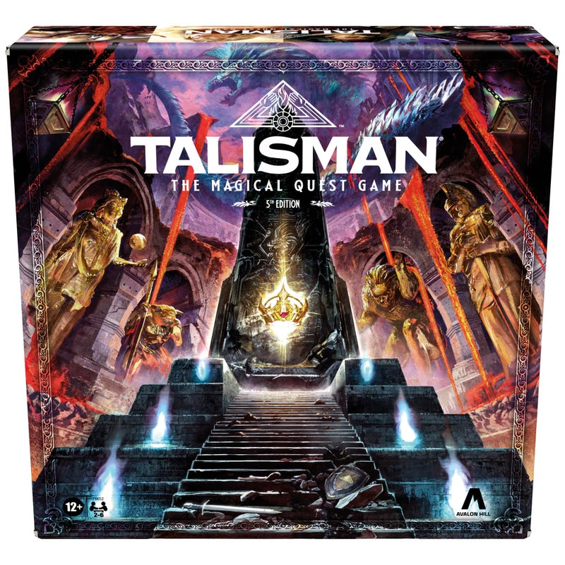 Avalon Hill Talisman The Magical Quest Board Game 5th Edition Fantasy Tabletop Adventure Games Ages 12 and Up 2 to 6 Players Roleplaying Strategy Games - Image 4