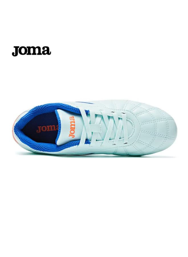 Joma Kids Soccer Shoes Mg Short Studs  New Professional Football Match Training Shoes Light Blue/dark Blue Size 36 - Image 3