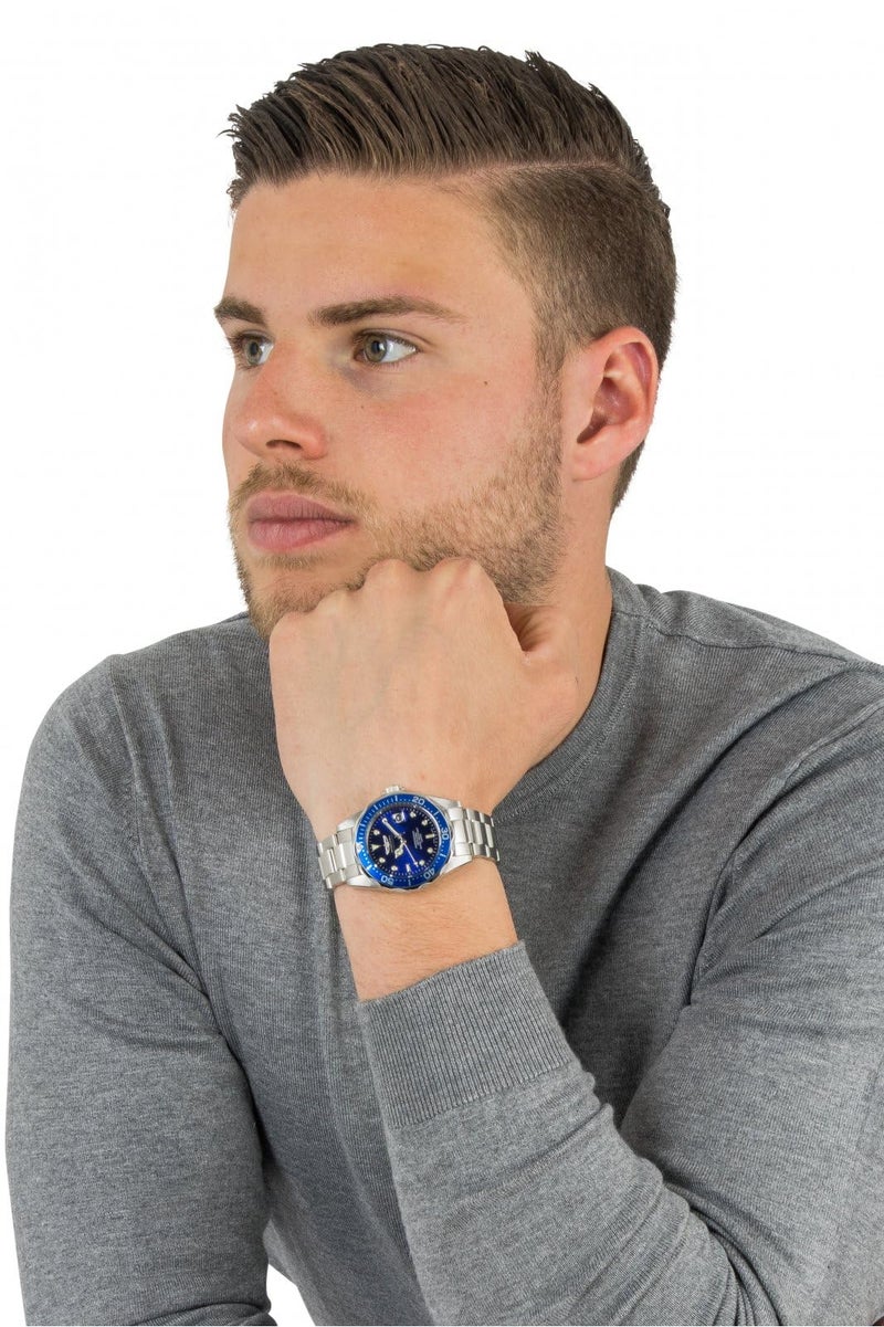 Invicta ساعة إنفيكتا للرجال INVICTA-9204 من مجموعة برو دايفر بلون فضي - Image 5