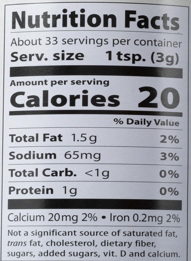 EDEN FOODS Organic Gomasio Sesame Shake Original, 3.5 OZ - Image 3