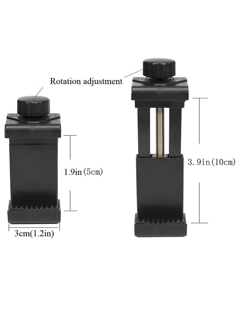 KASTWAVE Head-Mounted Mobile Phone Holder,First-Person View Video Outdoor Live Shooting Bracket with Phone Clip(4"-7") for iPhone, Action Camera Head Mount Strap - Image 5