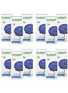 Freshdays Natural Cotton Feel Flexy Fit Odour Control Long Pantyliners, Pack of 24 x 12’s  - Image 2