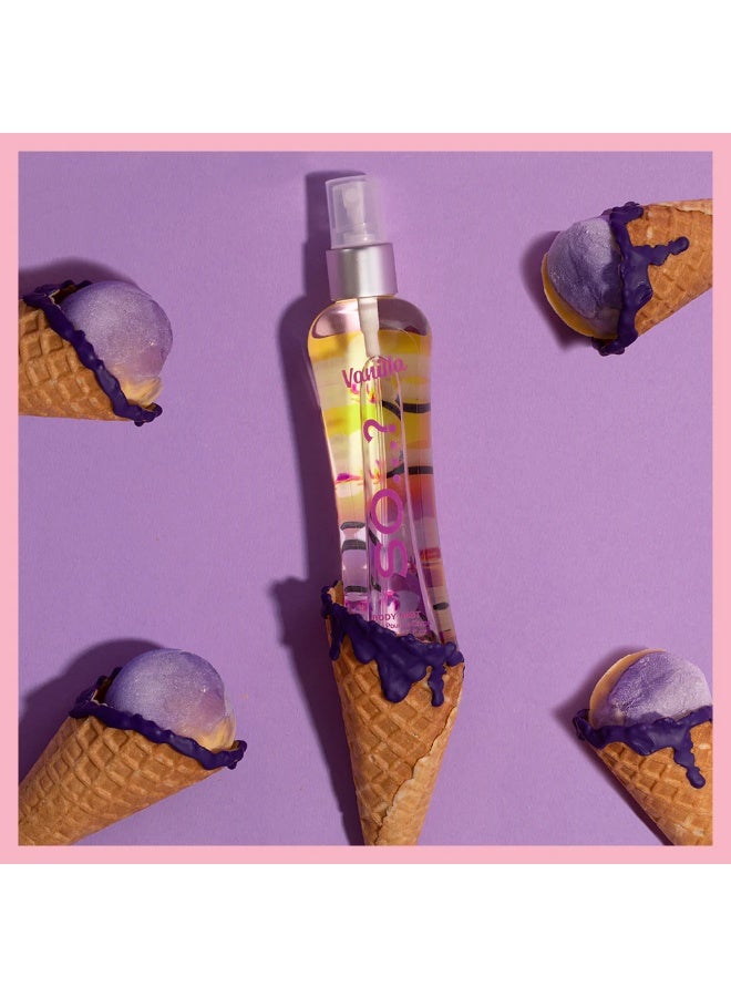 So..? Vanilla Body Mist 50ml - Image 4