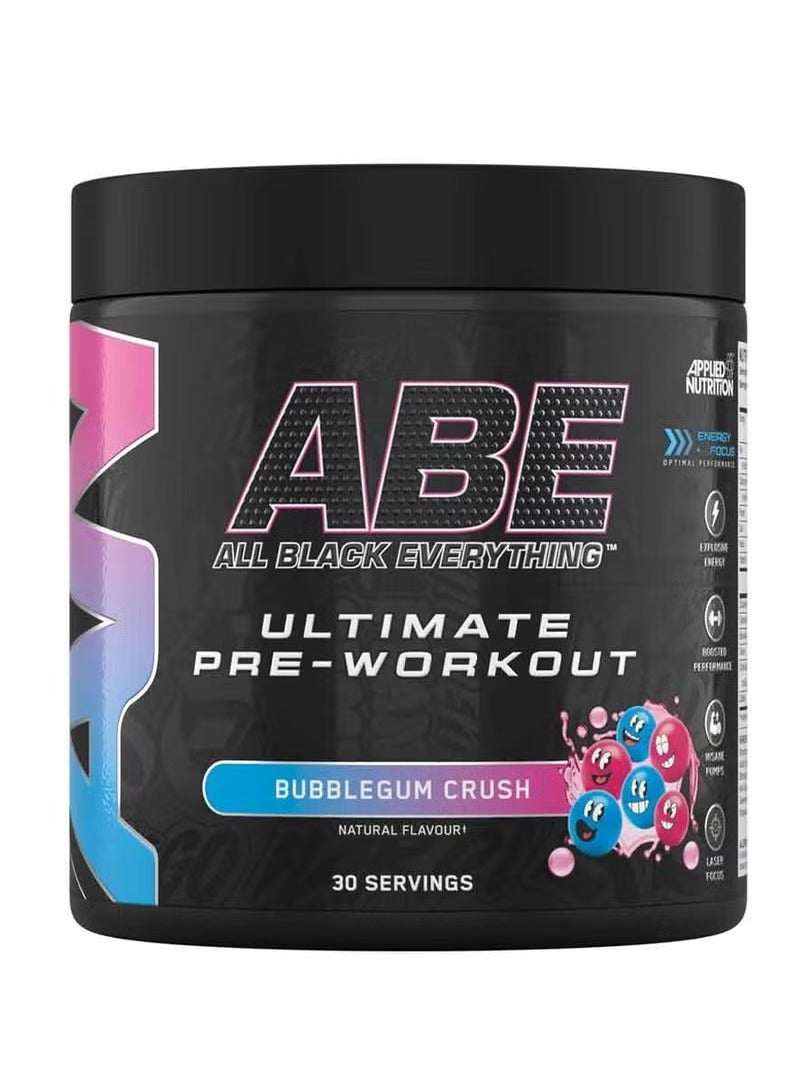 Applied Nutrition Abe Ultimate Pre-Workout With Bubblegum Crush Flavor-30 Servings