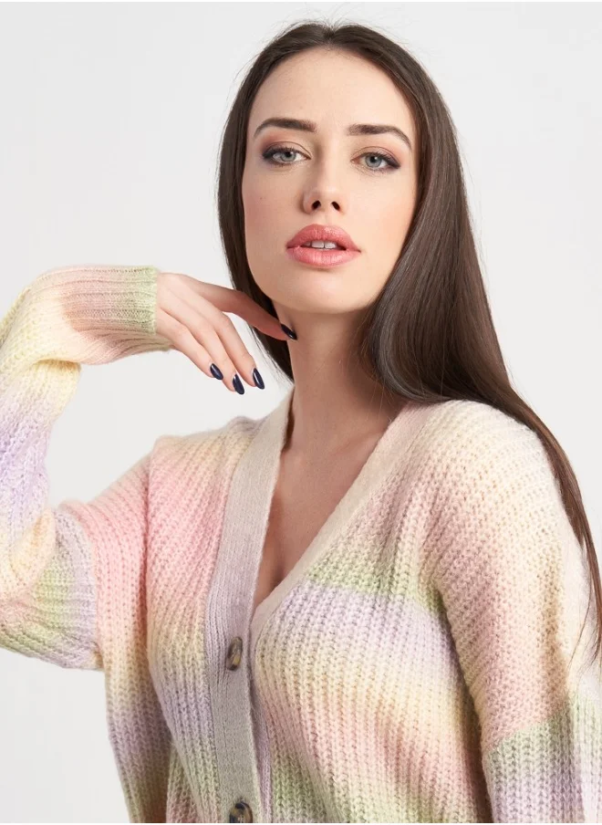 هايليز Pastel Rainbow Cardigan