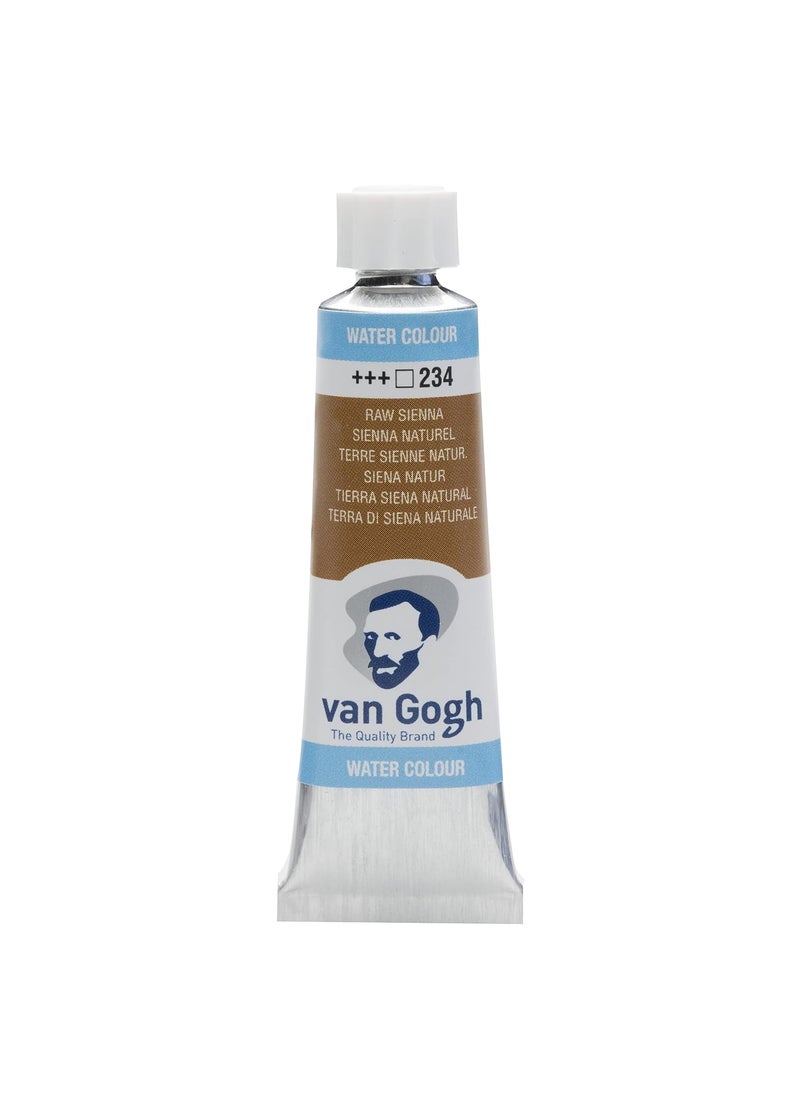 Van Gogh Van Gogh Watercolor Paint, 10ml Tube, Raw Sienna 234  - Image 1