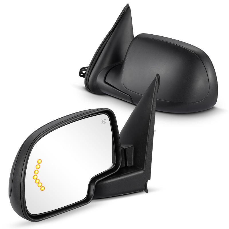 BDFHYK Tow Mirrors Fit for Chevrolet 0306 Silverado 15002500HD3500 Suburban 15002500 Avalanche 15002500 Tahoe Fit for GMC Sierra 15002500HD3500 Yukon XL 15002500 LR - Image 2
