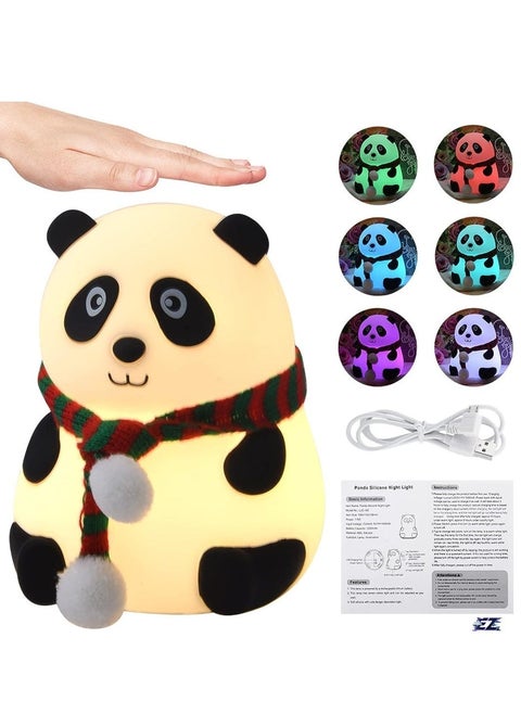Lamp with Color Changing Light, USB Rechargeable, for Kids Rooms – Night Light with Multiple Color Options