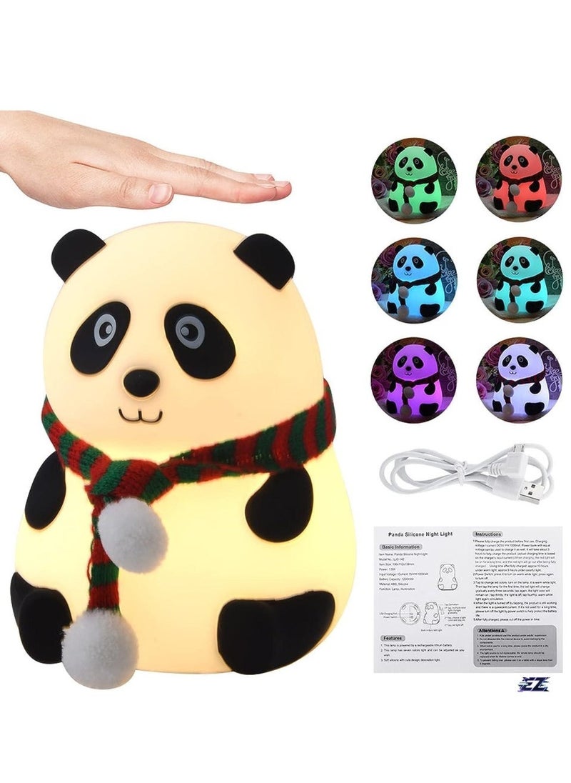 Lamp with Color Changing Light, USB Rechargeable, for Kids Rooms – Night Light with Multiple Color Options