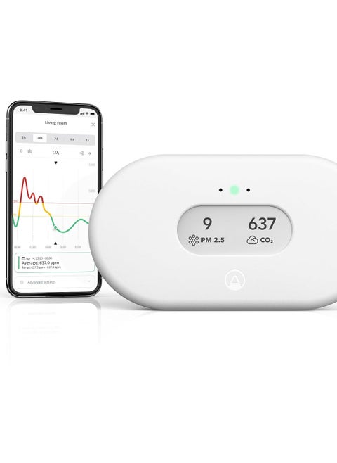 Airthings 2960 View Plus - Battery Powered Radon & Air Quality Monitor