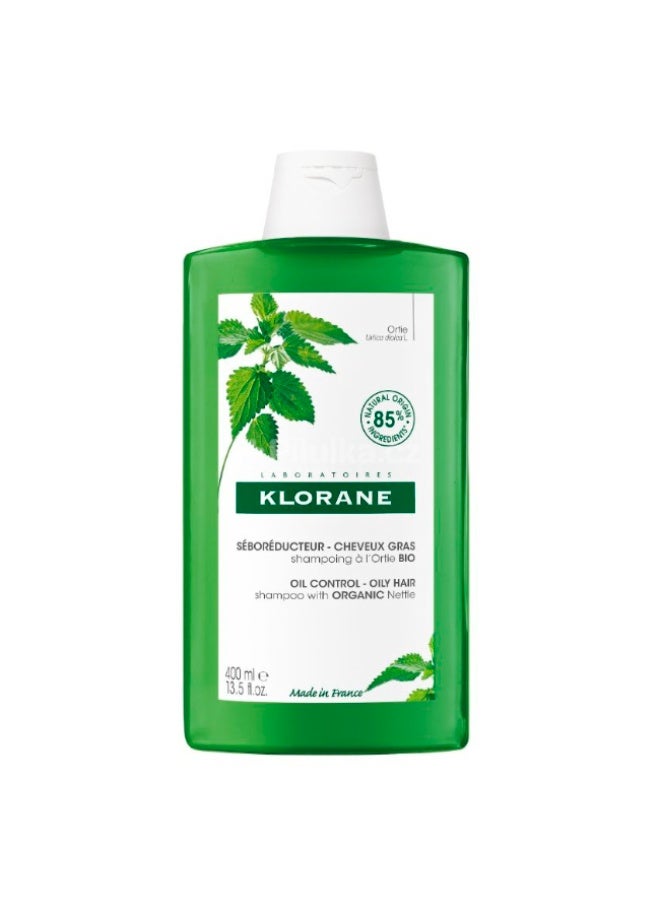 Klorane Nettle Oil Control Shampoo 400ml - Image 1