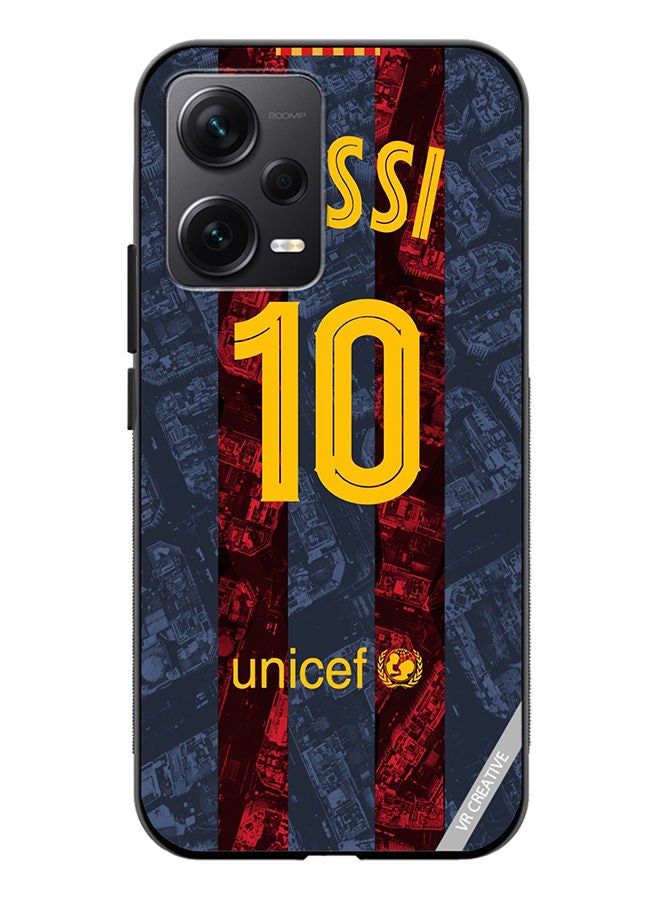 VR CREATIVE Protective Case Cover For Xiaomi Redmi Note 12 Discovery Messi Design Multicolour - Image 1