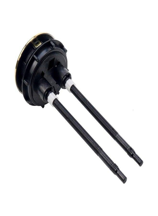 Antrader Toilet Tank Buttons,Dual Flush Toilet Push Button 58mm Thread Diameter,Gold,2Pcs - Image 4