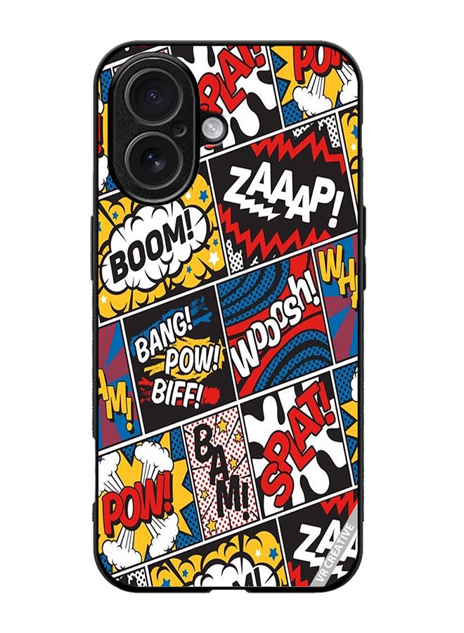Protective Case Cover For Apple iPhone 17 Pop Art Design Multicolour