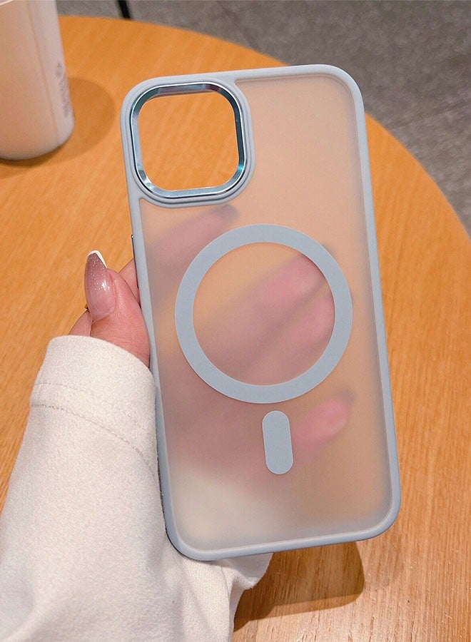 حافظة ممغنطة لاسلكية شفافة لهاتف iPhone 15 Pro  شديدة التحمل مقاومة للصدمات لأغطية حافظات iPhone - Image 3