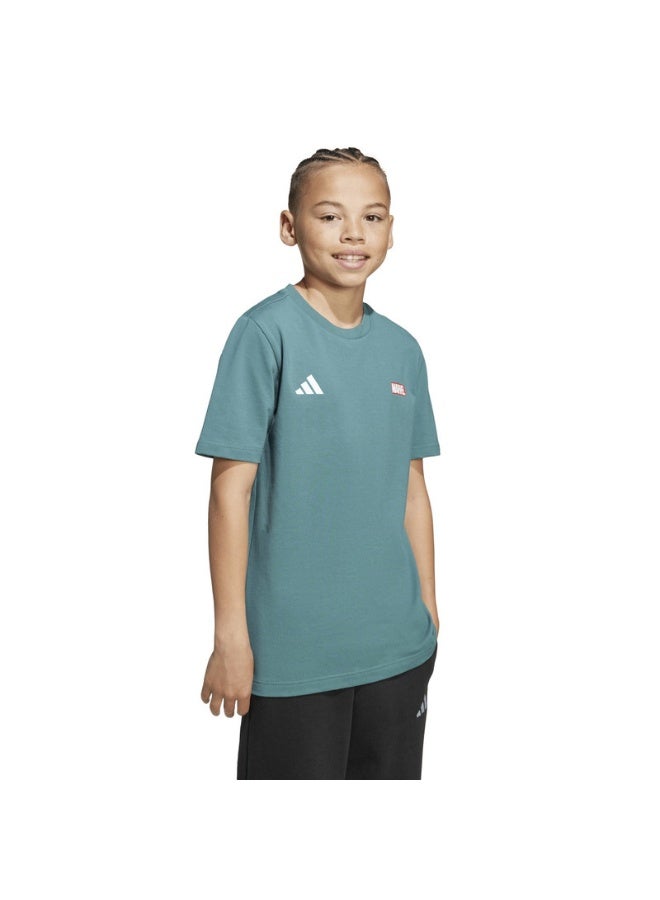 Adidas Adidas J Mrvl Sm Gfx T U Green Not Sports Specific T-Shirts For Unisex  - Image 2