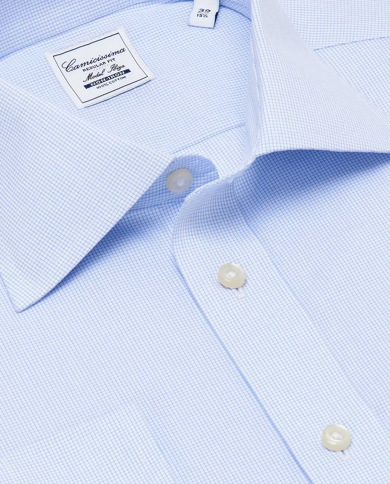 كاميتشسما قميص قطني غير قابل للكي