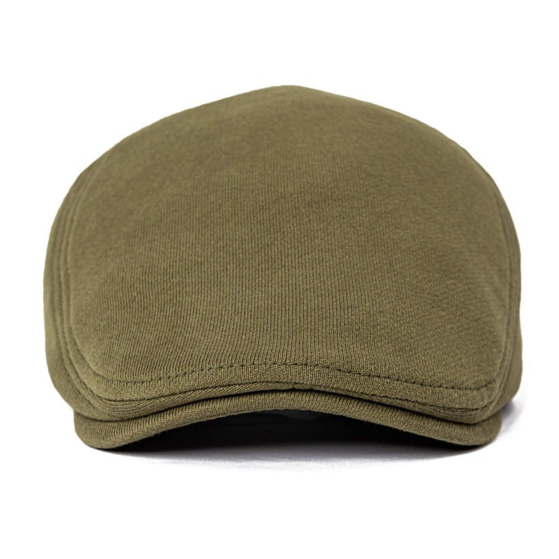 VOBOOM Men's Cotton Flat Ivy Gatsby Newsboy Driving Hat Cap (Green) - Image 3