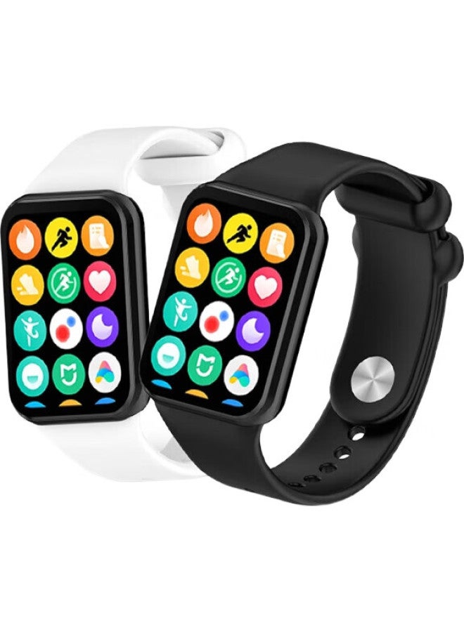 Bkayp Silicone Wristband With Metal Buckle For Xiaomi Mi Band 8 Pro/9 Pro, Sport Unisex Loop Strap For Xiaomi Mi Band 8 Pro/9 Pro [Black] - Image 2