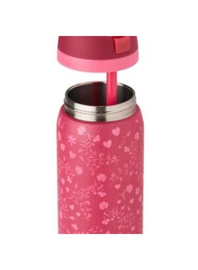 زجاجة ماء أوالا فري سيب من الفولاذ المقاوم للصدأ، سعة ٣٢ أونصة - رسالة حب - Image 3