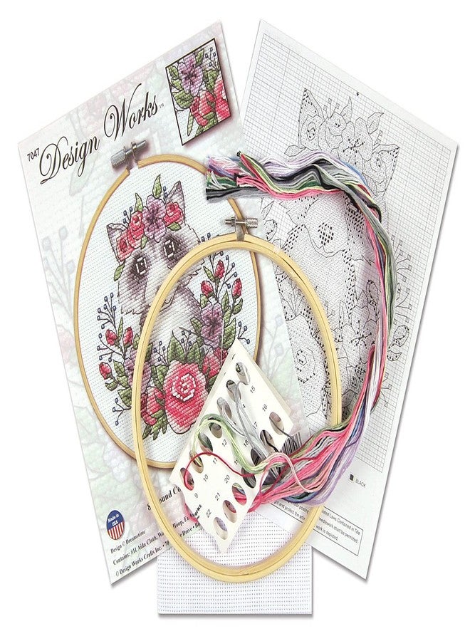 DesignWorks Ink Counted Cross Stitch Racoon - Image 3