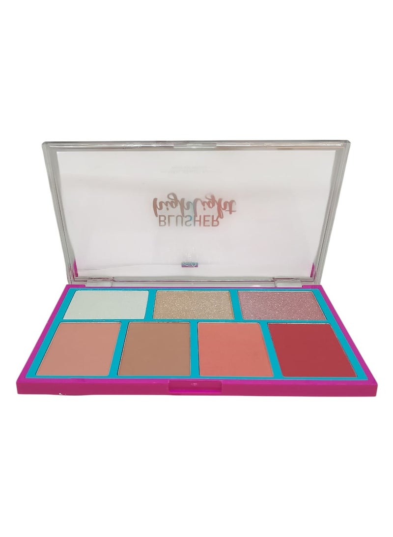 ROSE BERRY Blush and highlighter natural makeup beauty radiant and attractive - Image 1