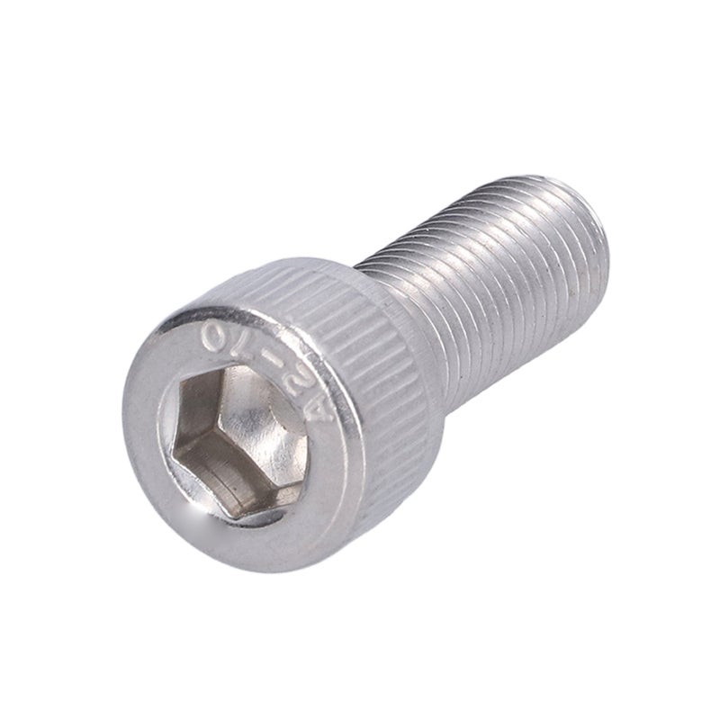4Pcs Hex Bolt Socket Cap Screw A2 Stainless Steel 1.25mm Fine Pitch Fastener HardwareM10x25 - Image 2