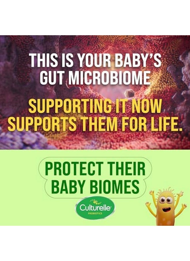 Culturelle - Culturelle Baby Probiotic Drops + Vitamin D, Immune & Digestive Health Support for Babies, Infants & Newborns 0-12 Months, 30 Day Supply, Gluten Free & Non-GMO, 9ml - Image 1
