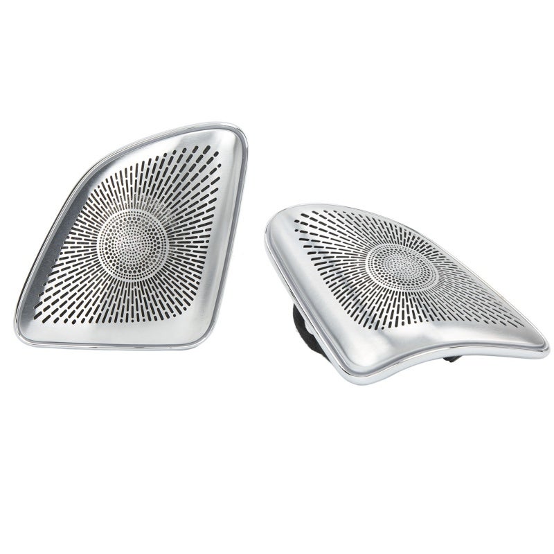Tweeter Cover: Aluminum Alloy & ABS+PC Construction - 64-Color LED Ambient Lighting Replacement for Mercedes-Benz GLE W167 GLS X167 2020+ A Pillar - Image 1