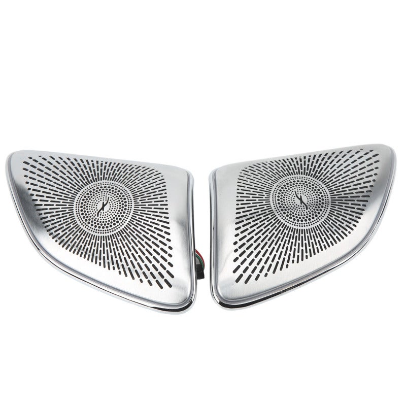 Tweeter Cover: Aluminum Alloy & ABS+PC Construction - 64-Color LED Ambient Lighting Replacement for Mercedes-Benz GLE W167 GLS X167 2020+ A Pillar - Image 2