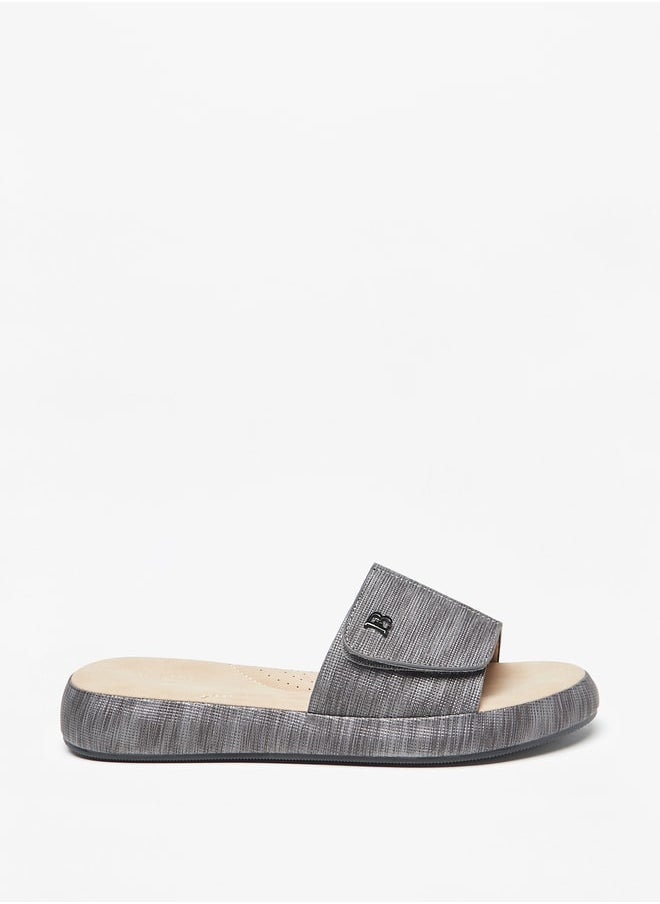 Flora Bella By Shoexpress Women's Textured Slides Ramadan Collection  - Image 1
