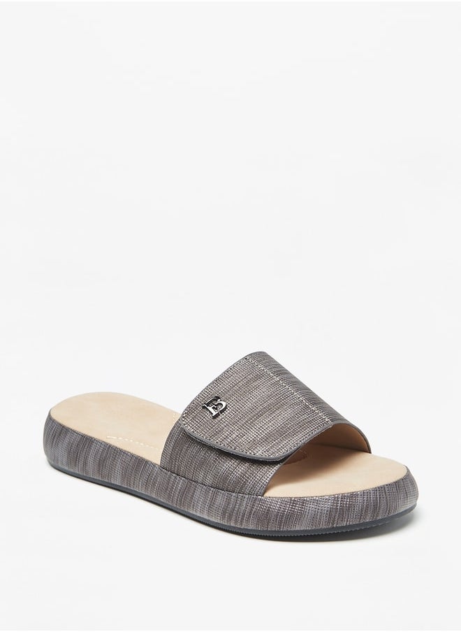 Flora Bella By Shoexpress Women's Textured Slides Ramadan Collection  - Image 3