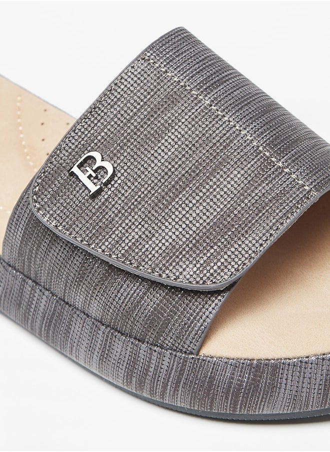 Flora Bella By Shoexpress Women's Textured Slides Ramadan Collection  - Image 5