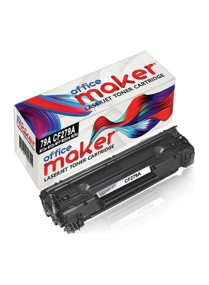 أوفيس ميكر خرطوشة حبر ليزر جيت أسود 79A CF279A من Office Maker - Image 1