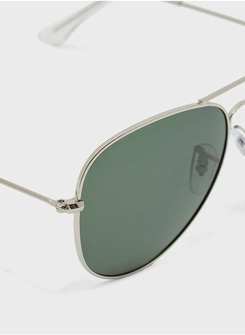 Robert Wood Polarized Aviator Sunglasses